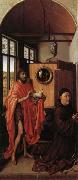 unknow artist Heinrich von Werl and St.john the Baptist Germany oil painting artist